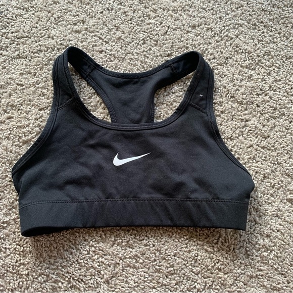 Women's Nike Pro Black Sports Bra Size Extra Small - Picture 1 of 4